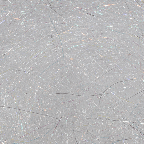 Arizona Diamond Hair Silver Minnow Flash, Wing Materials