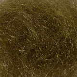 Arizona Minnow Hair Dark Olive Brown Flash, Wing Materials