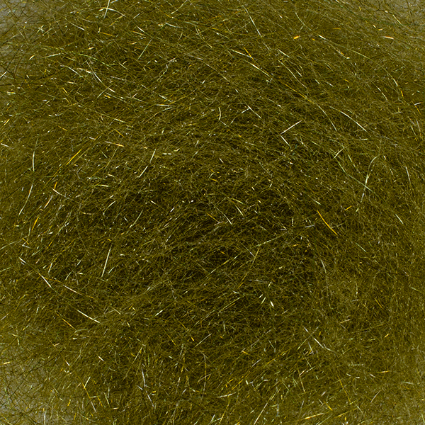 Arizona Minnow Hair Olive Flash, Wing Materials