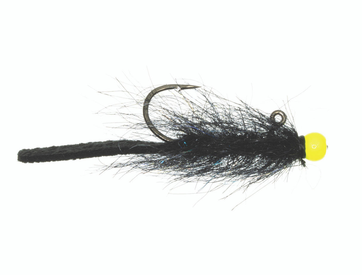 Balanced Leather Leech Black/Chartreuse / 10 Flies