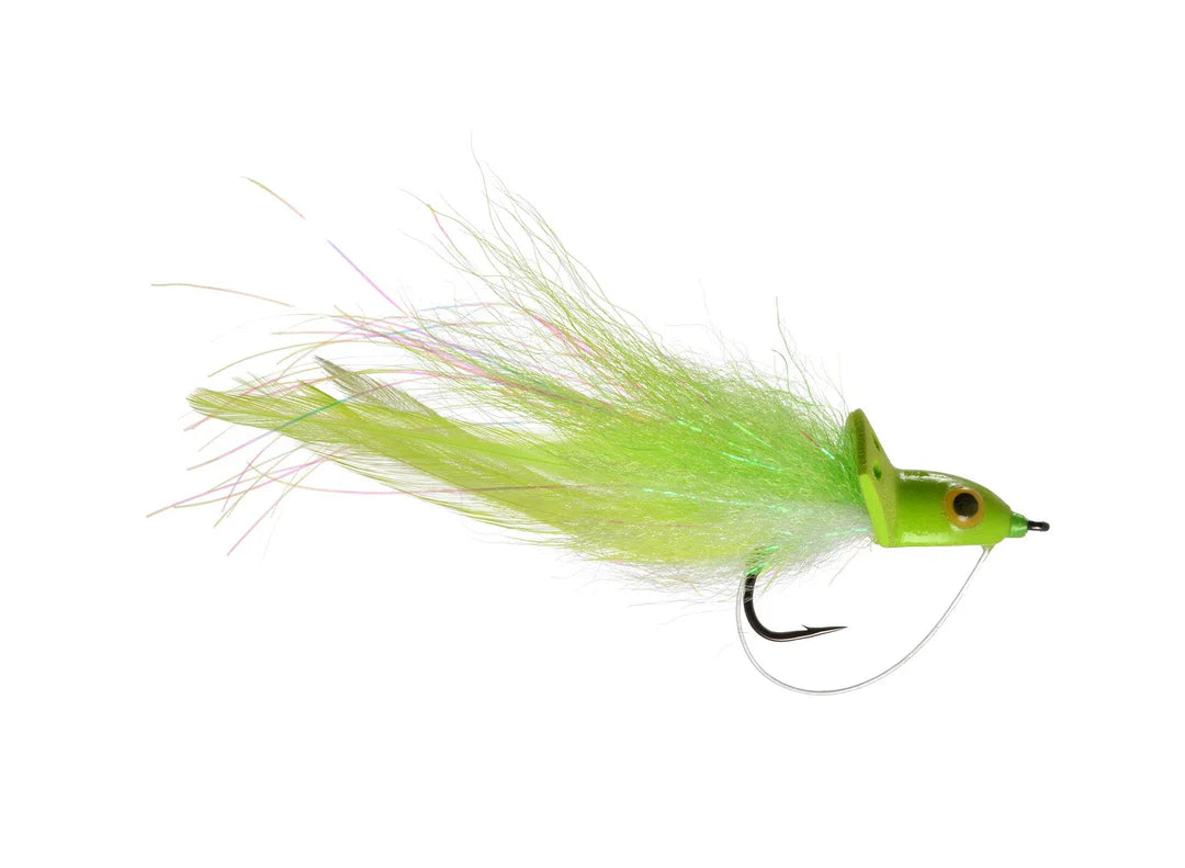 Bisharat's Bubbleicious 2 / Chartreuse Warmwater Flies