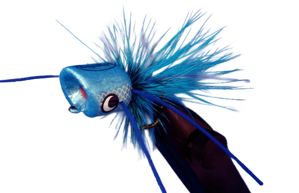 Boogle Bug BooglePopper Electric Damsel / #6 Poppers & Divers
