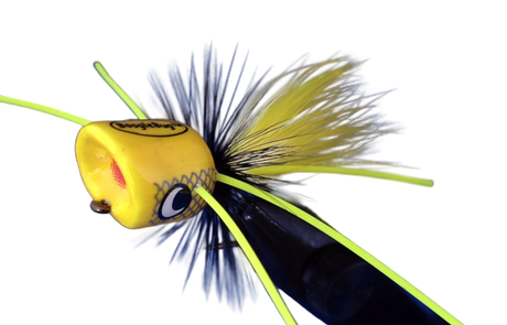 Boogle Bug BooglePopper Yella Fella / #4 Poppers & Divers