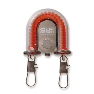 C&F Design 2-in-1 Retractor with Fly Catcher Orange Accessories