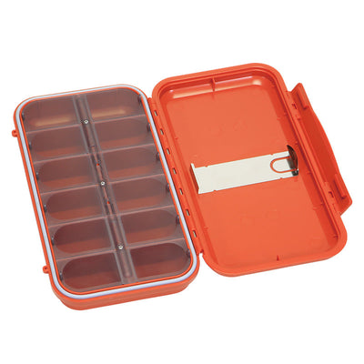 C&F Design Universal System Case w/ Compartments Large Orange Fly Box