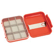 C&F Design Universal System Case w/ Compartments Small Orange Fly Box