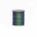 Cascade Crest Pearlescent Flat Braid Black Wires, Tinsels