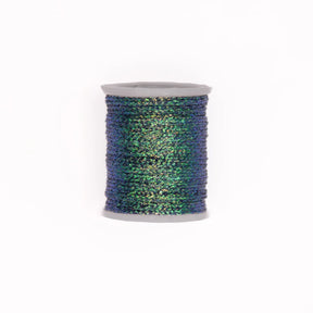 Cascade Crest Pearlescent Flat Braid Black Wires, Tinsels