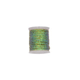 Cascade Crest Pearlescent Flat Braid Olive Wires, Tinsels