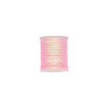 Cascade Crest Pearlescent Flat Braid Pink Wires, Tinsels