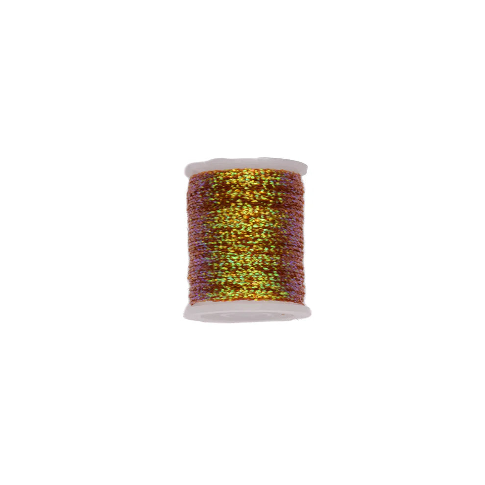 Cascade Crest Pearlescent Flat Braid Root Beer Wires, Tinsels