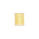 Cascade Crest Pearlescent Flat Braid Yellow Wires, Tinsels
