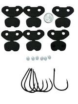 Chocklet's DIY Baitfish Slider Head Kit Foam & Foam Bodies