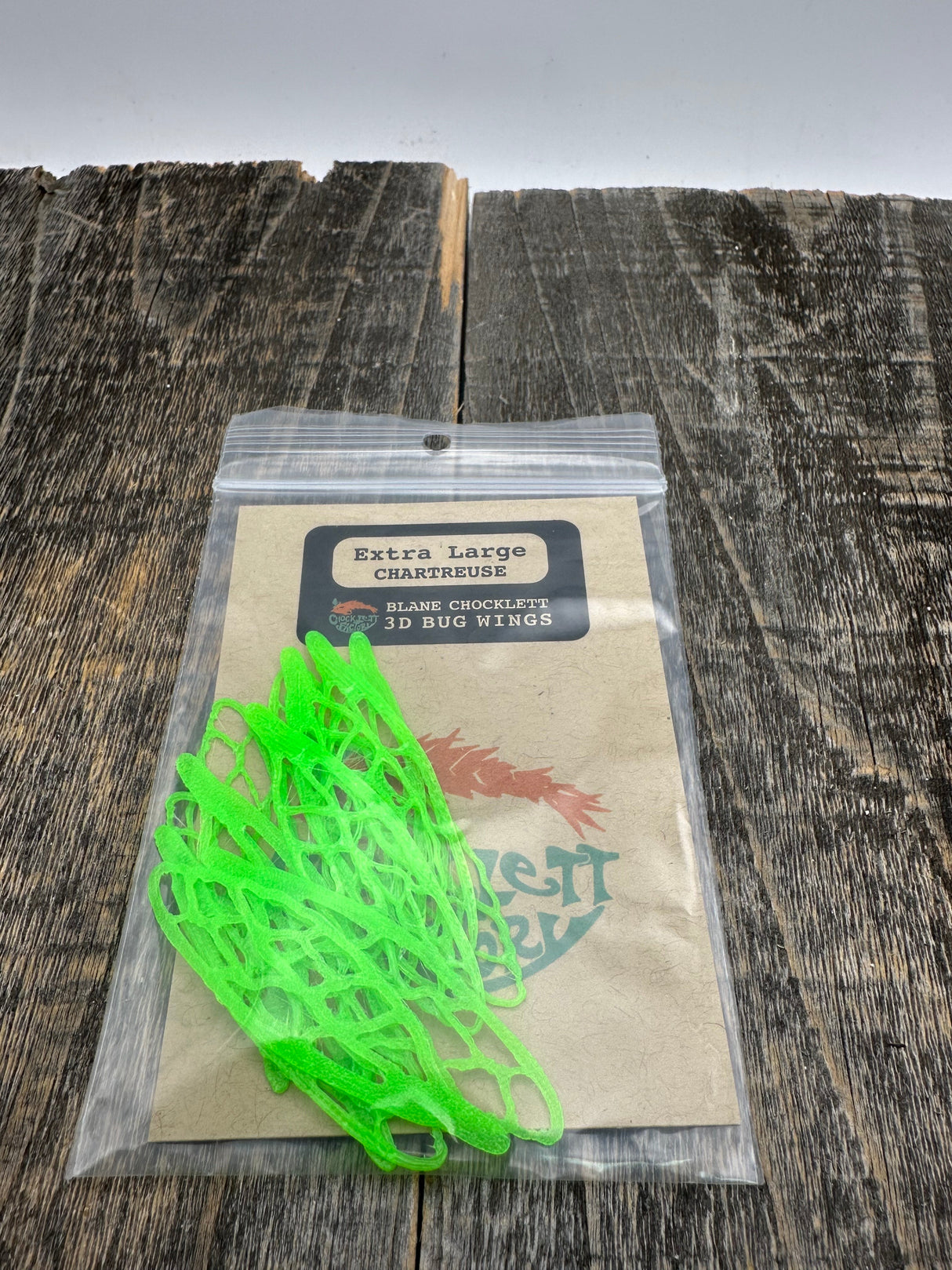 Chocklett Factory 3D Bug Wings X-large / Chartreuse