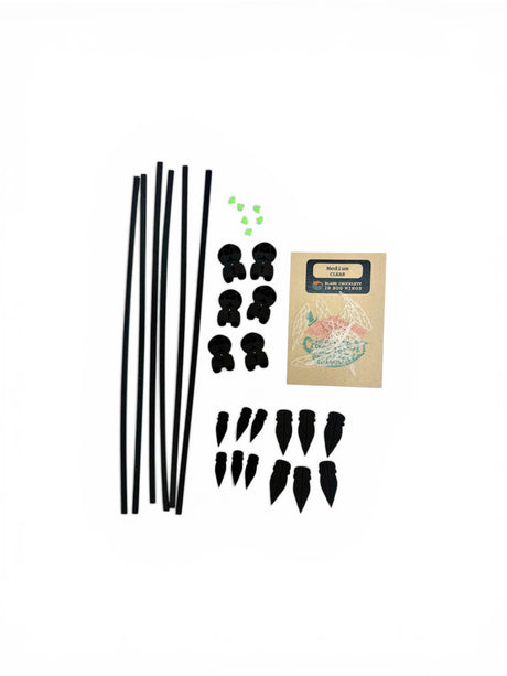 Chocklett Factory- Chocklett's DIY Cicada Kit Black / Small Fly Tying Kit