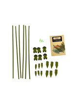 Chocklett Factory- Chocklett's DIY Cicada Kit Olive / Small Fly Tying Kit