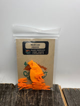 Chocklett Factory Craw Changer Claws & Carapace Medium / Orange Fly Tying Materials