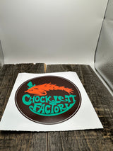 Chocklett Factory Stickers 5" Logo Stickers