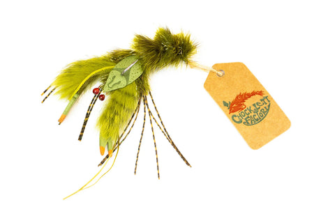 Chocklett's Craw Changer Olive Brown Flies