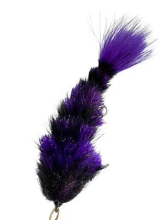 Chocklett's Feather Changer 5" / Black/Purple Warmwater Flies