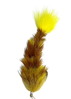 Chocklett's Feather Changer 5" / Yellow/Brown Warmwater Flies