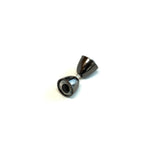 Chocklett's Flex Minnow Eyes Black Nickle / Medium Beads, Eyes, Coneheads