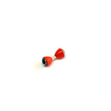 Chocklett's Flex Minnow Eyes Fl Orange / Medium Beads, Eyes, Coneheads