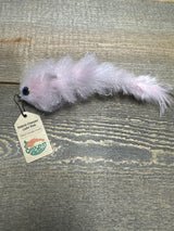 Chocklett's Hybrid Game Changer (double hook)6.5"-  4/0 Light Pink Warmwater Flies