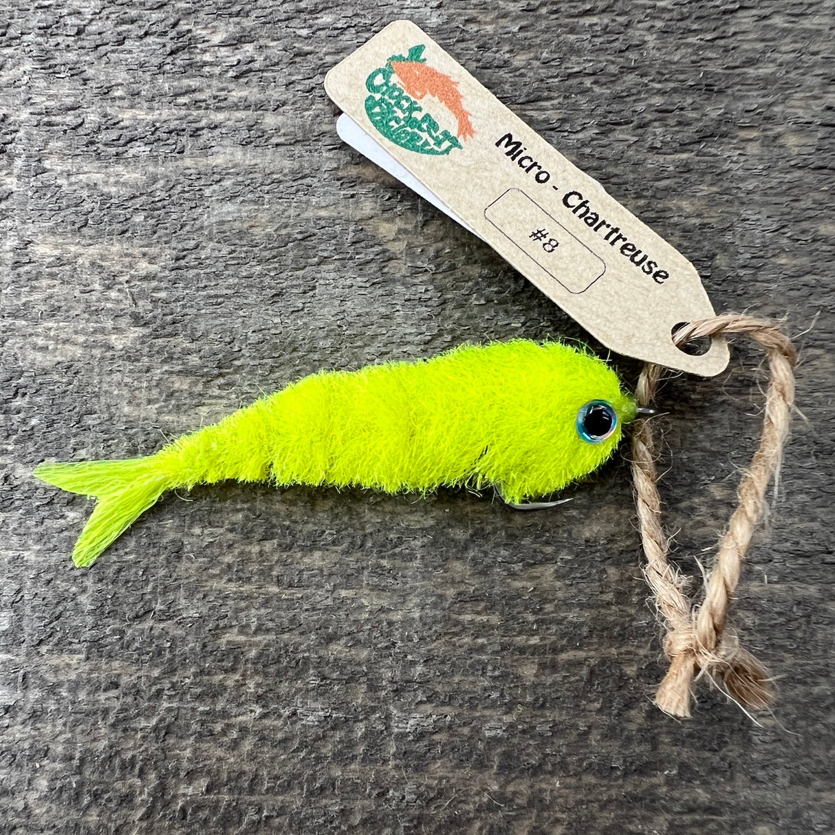 Chocklett's™ Micro Changer™ Chartreuse Flies