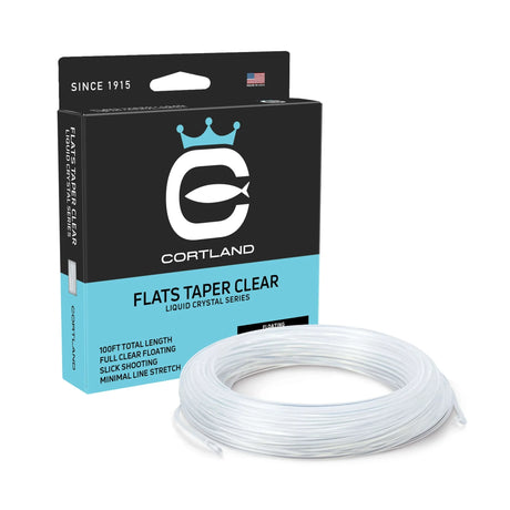 Cortland Flats Taper Clear Fly Line