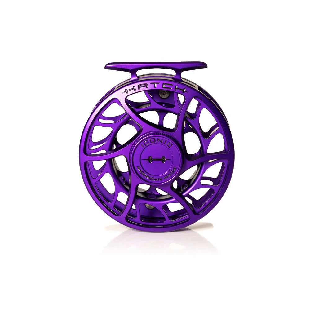 Custom Hatch Iconic Phantom Purple Reel Fly Reel