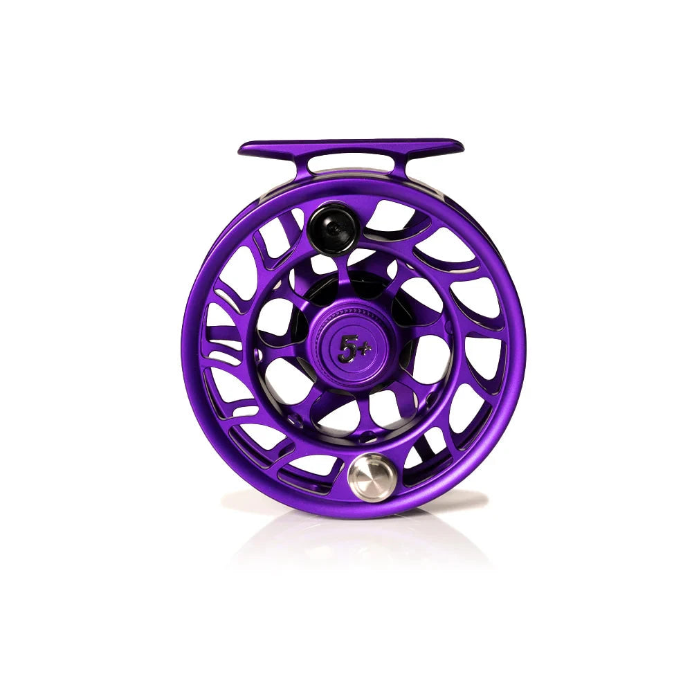 Custom Hatch Iconic Phantom Purple Reel 5+ LA Fly Reel