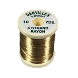 Danville 4 Strand Rayon Floss Coffee Threads