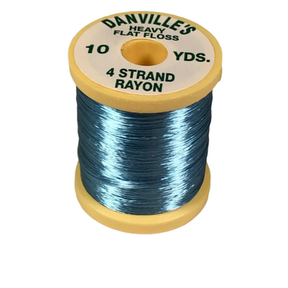 Danville 4 Strand Rayon Floss Soldier Blue Threads