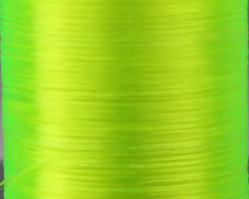 Danville Flat Waxed Thread Fl. Yellow Chartreuse #143 Threads