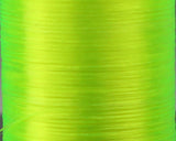 Danville Flat Waxed Thread Fl. Yellow Chartreuse #143 Threads