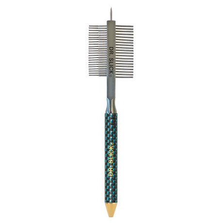 Dr. Slick Carbon Fiber Dubbing Comb, w/ Material Pick & Half Hitch Tool Fly Tying Tool