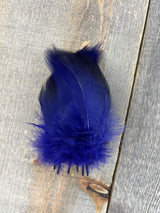 Dyed Bronze Mallard 4 Pairs Dyed Purple Duck & Goose Feathers