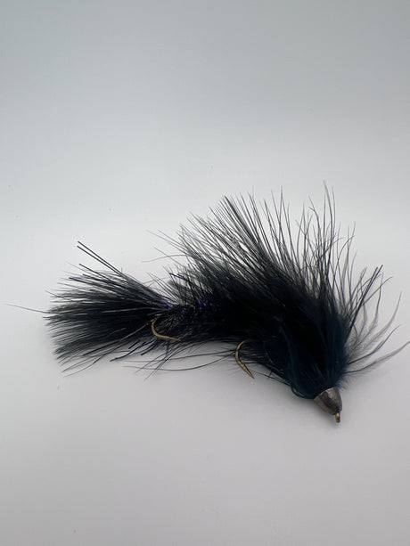 Ebony Articulated Streamer 4 Flies