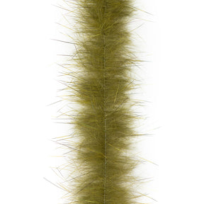EP Bunny Brush Grizzly - 2 Pack Chinchilla Olive Chenilles, Body Materials