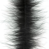 EP Bunny Brush Long Hair - 2 Pack Black Chenilles, Body Materials