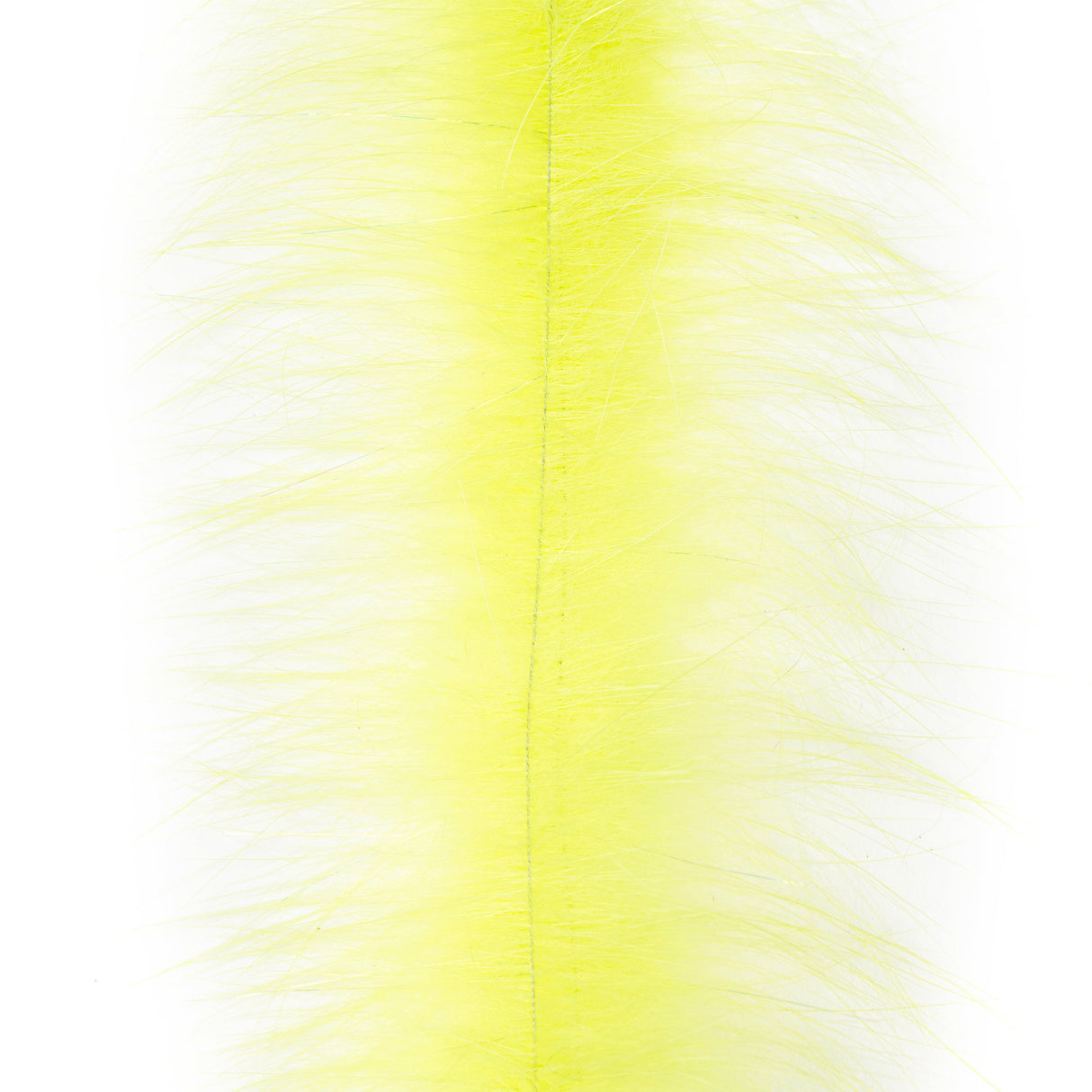 EP Bunny Brush Long Hair - 2 Pack Hot Yellow Chartreuse Chenilles, Body Materials