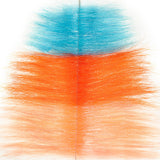 EP Chameleon Brush 3.5" - 2 Pack Fl Blue / Fl Orange / Shrimp Pink Chenilles, Body Materials