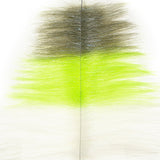 EP Chameleon Brush 3.5" - 2 Pack Grey Olive / Chartreuse / White Chenilles, Body Materials