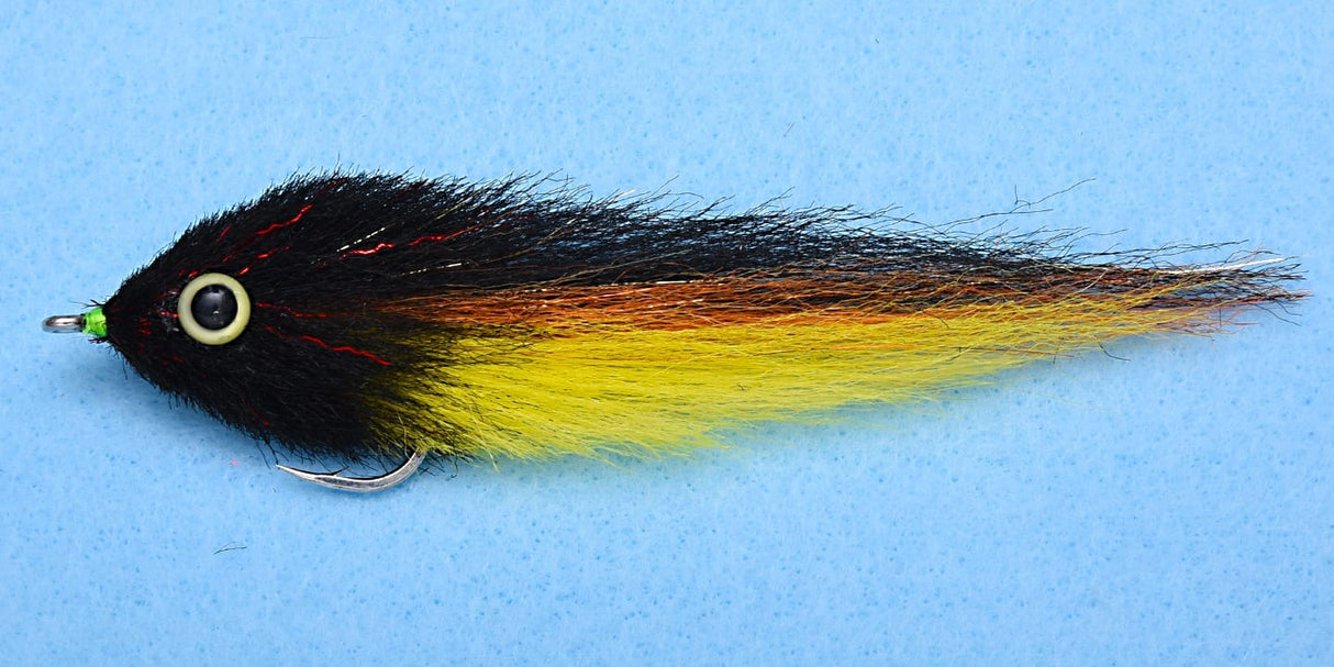 EP Dorado Flies Black / Yellow #4/0 Flies