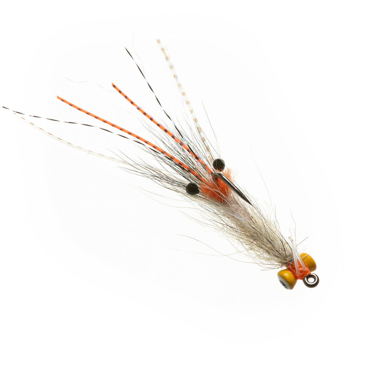 EP Spawning Shrimp Fly - Yellow Eye Coyote / 1/0 Saltwater Flies