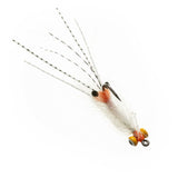 EP Spawning Shrimp Fly - Yellow Eye Transparent / 1/0 Saltwater Flies