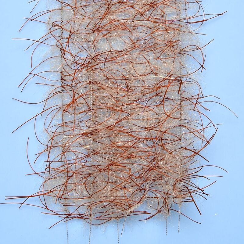 EP® Tarantula Hairy Legs Brush 1" / Brown / Tan Chenilles, Body Materials
