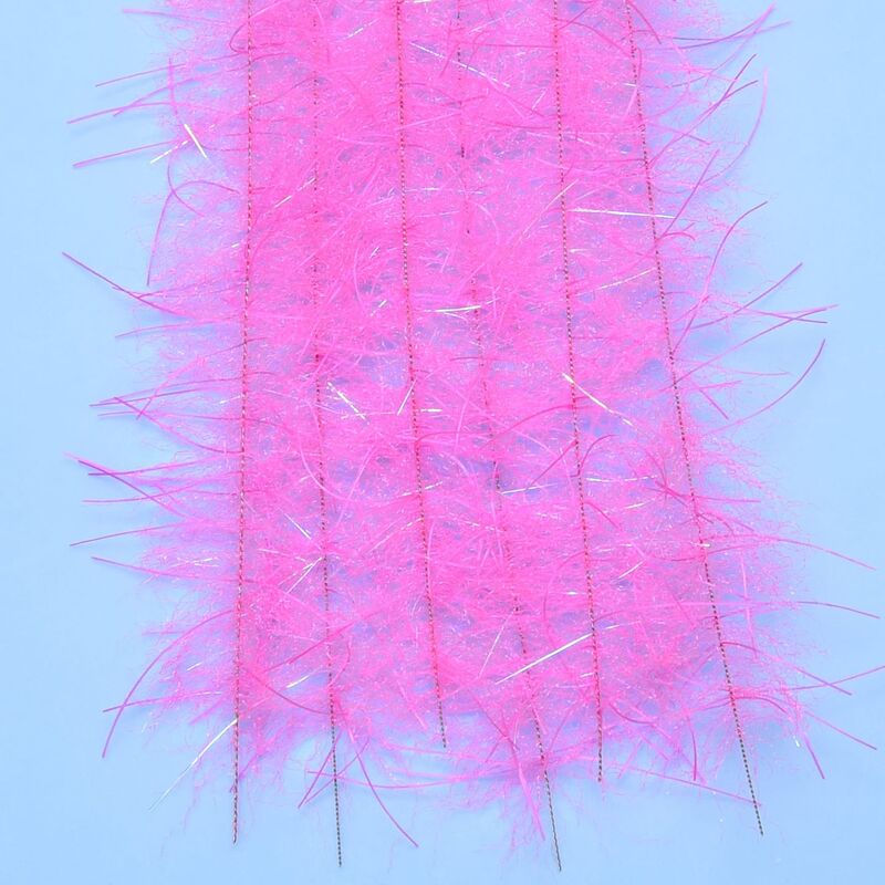 EP® Tarantula Hairy Legs Brush 1" / Fuchsia Chenilles, Body Materials