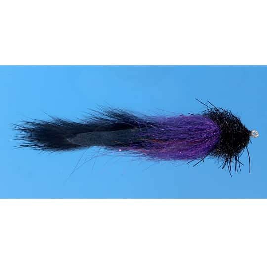 EP Tarpon Bunny Black/Purple 2/0 Saltwater Flies